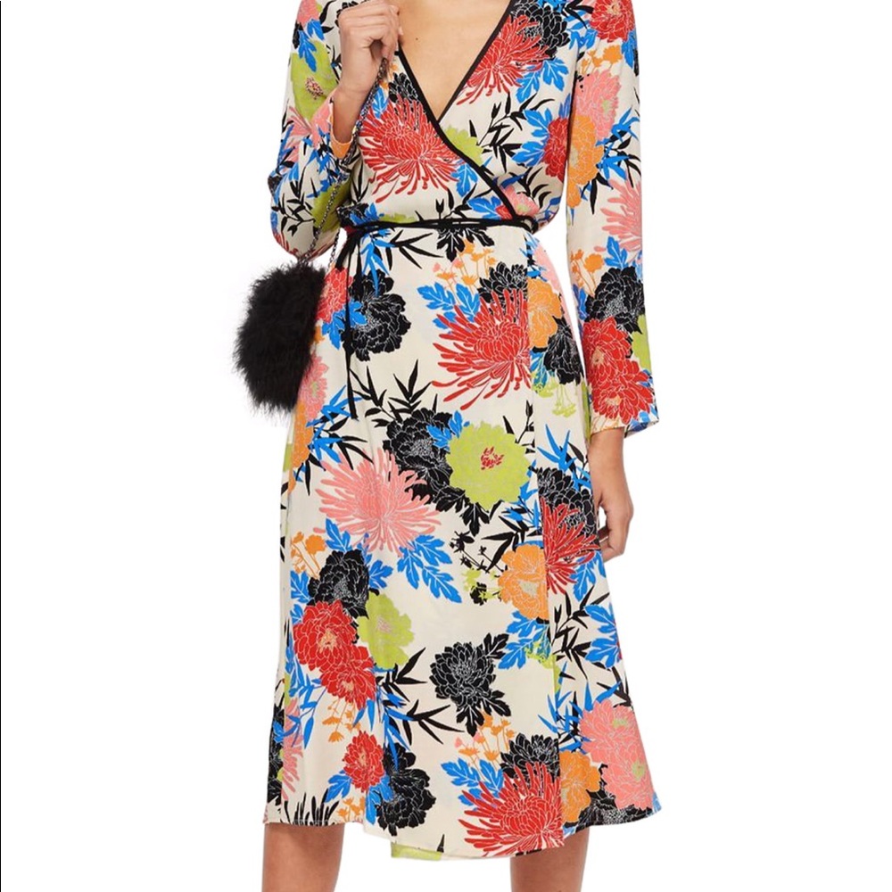 Top shop wrap dress